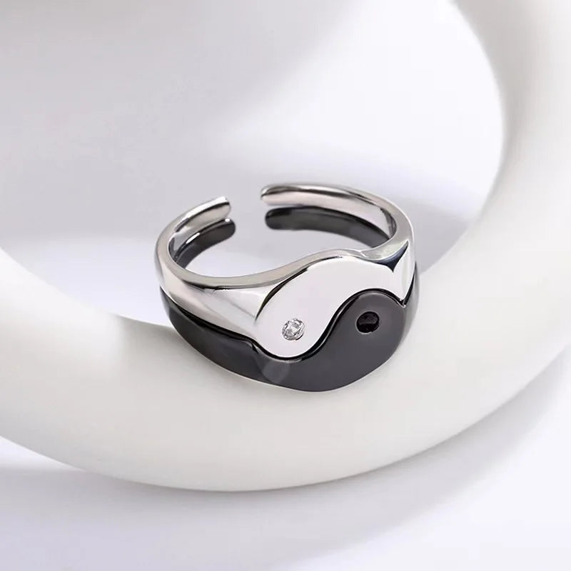 Anel Yin Yang de Cobre - Tai Chi