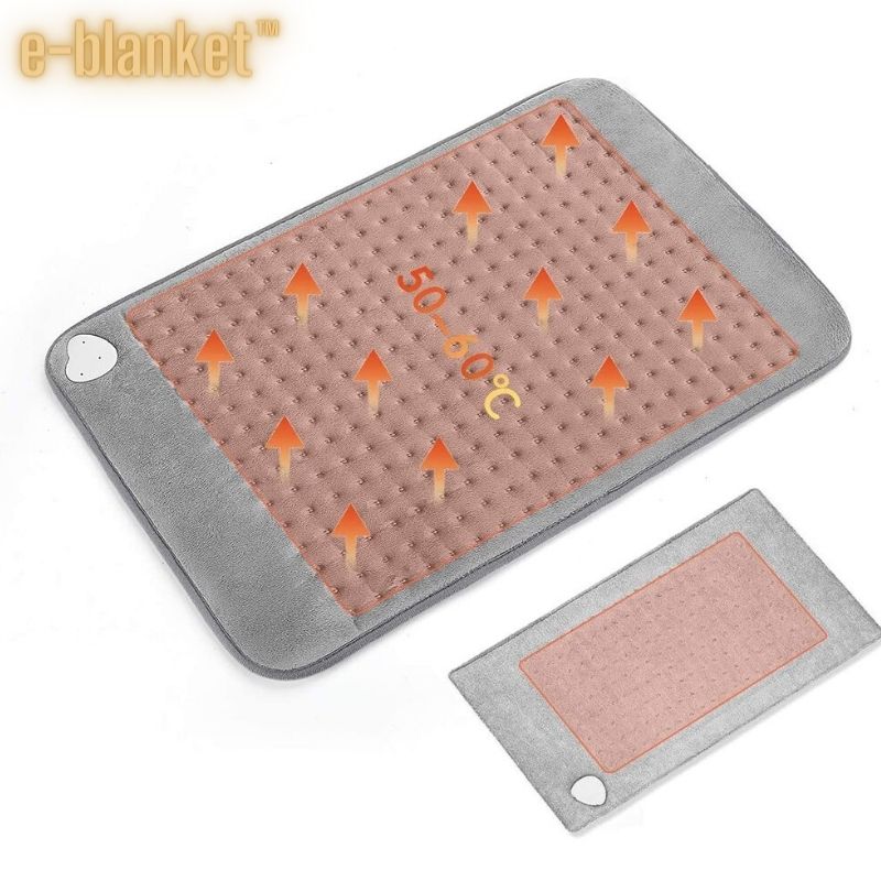 Alívio de Cólicas, Dores Musculares e Cãibras - Manta Térmica Elétrica e-blanket™