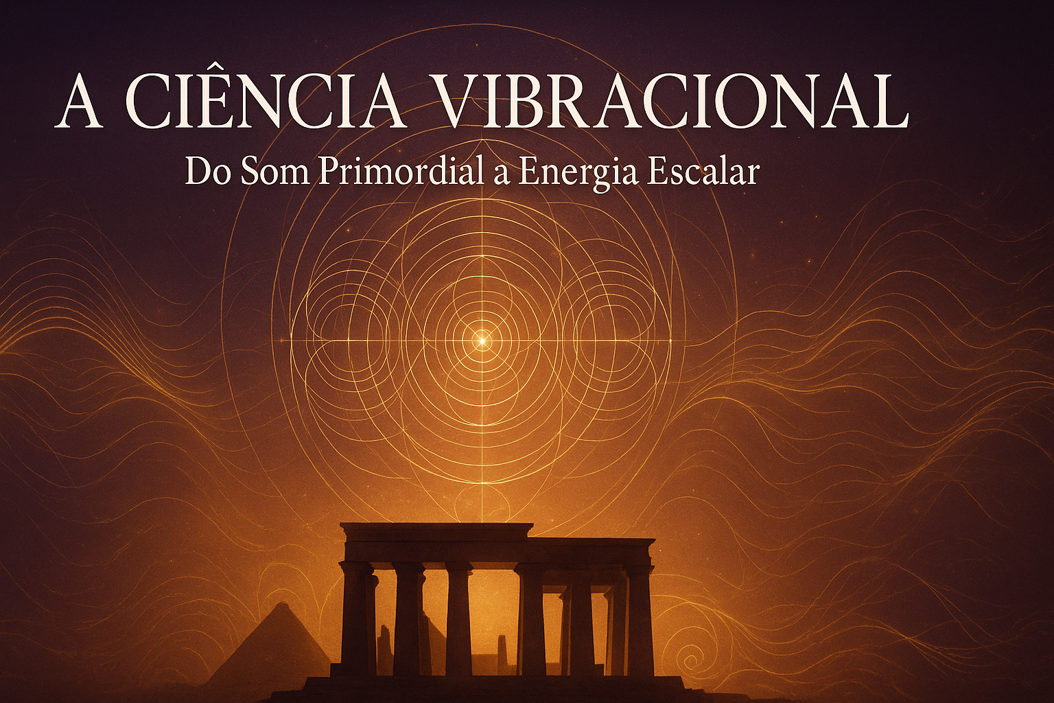 A Ciência Vibracional: Do Som Primordial à Energia Escalar