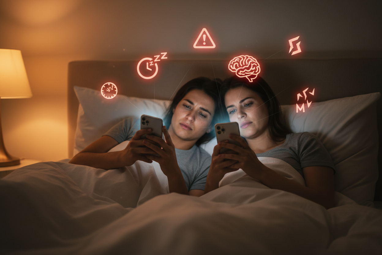 Como a Melatonina Funciona: A Ciência do Sono Explicada Passo a Passo (e Por Que Seu Celular Atrapalha)