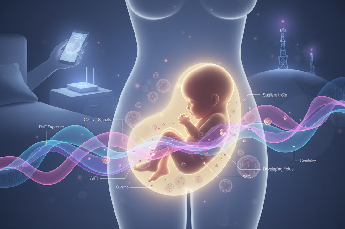 Radiação EMF na Gestação: 5 Estudos Científicos Que Toda Gestante Precisa Conhecer