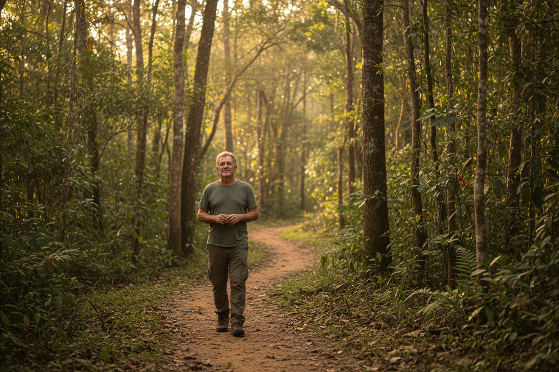 Aos 56 anos, descobri que saúde não faz barulho