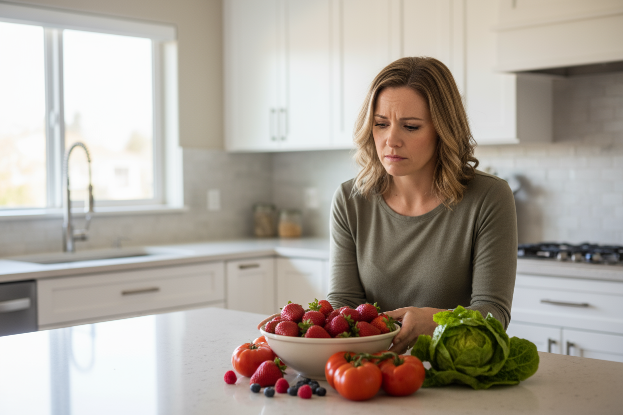 Como Remover Agrotóxicos de Frutas e Verduras: Mãe de 3 Filhos Descobre Método que Elimina 99% dos Pesticidas Naturalmente