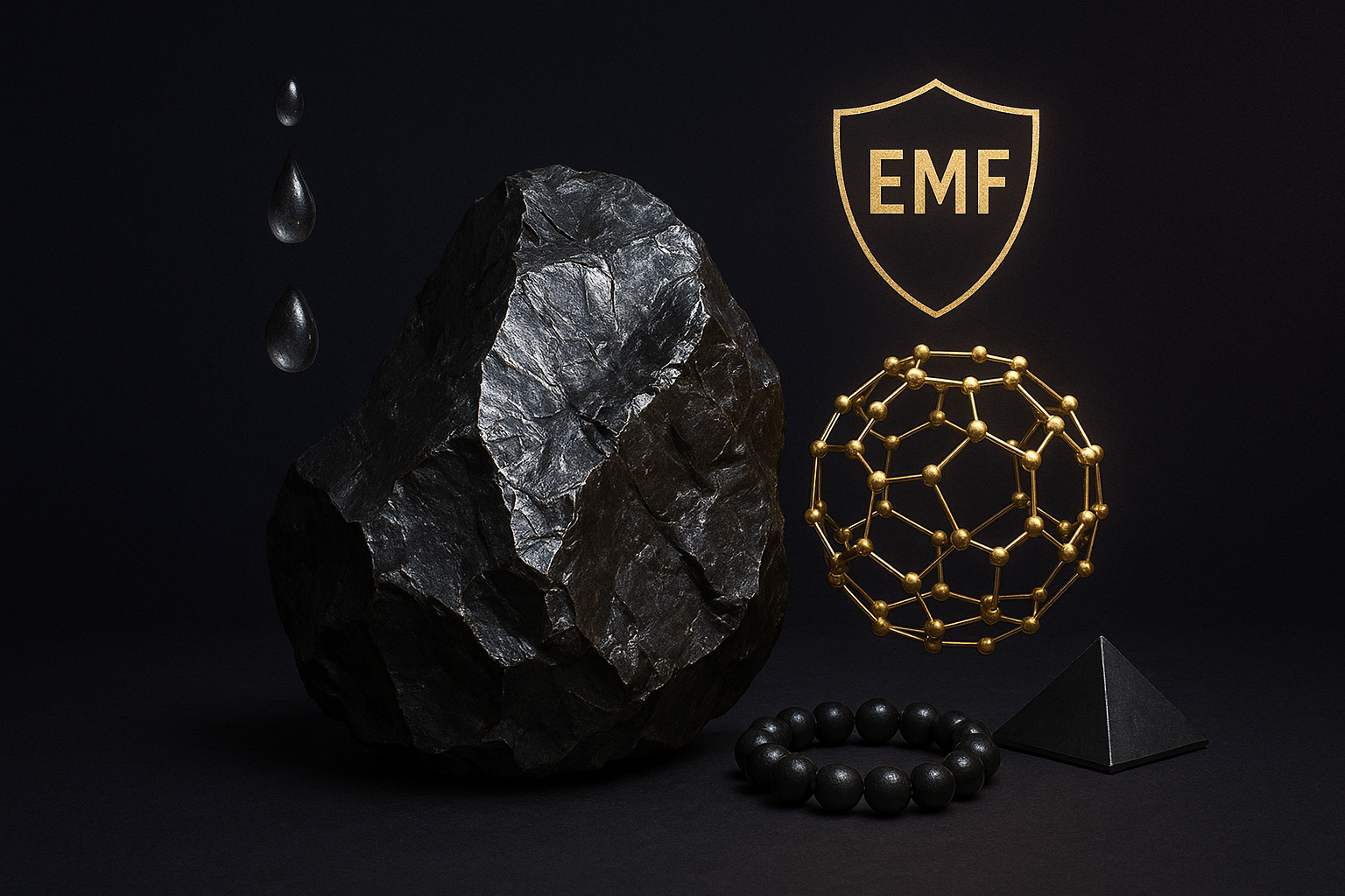 Shungita: Propriedades e Benefícios Científicos | Guia Completo