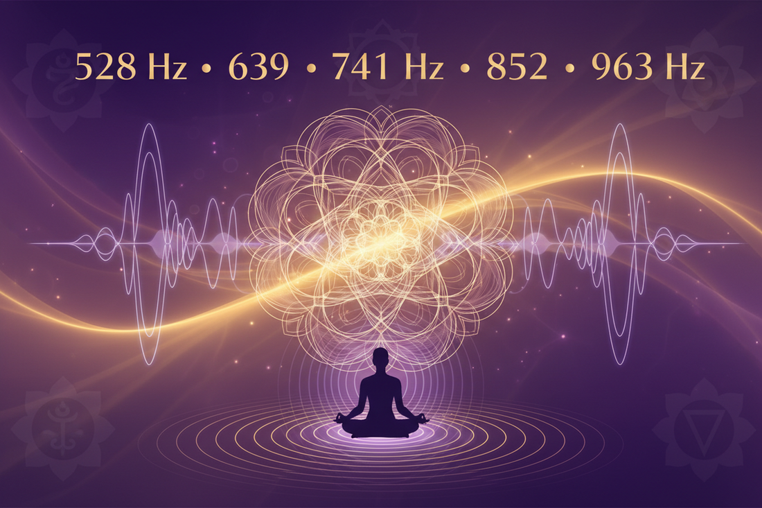 Solfejos Puros: O Poder das Frequências 528 Hz, 639 Hz, 741 Hz, 852 Hz e 963 Hz na Harmonização Energética