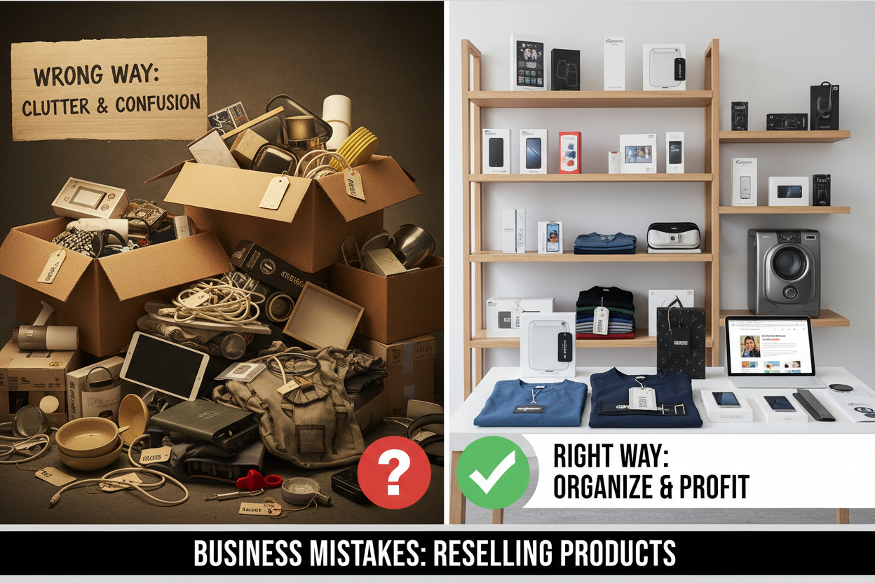 5 erros na revenda de produtos - como evitar