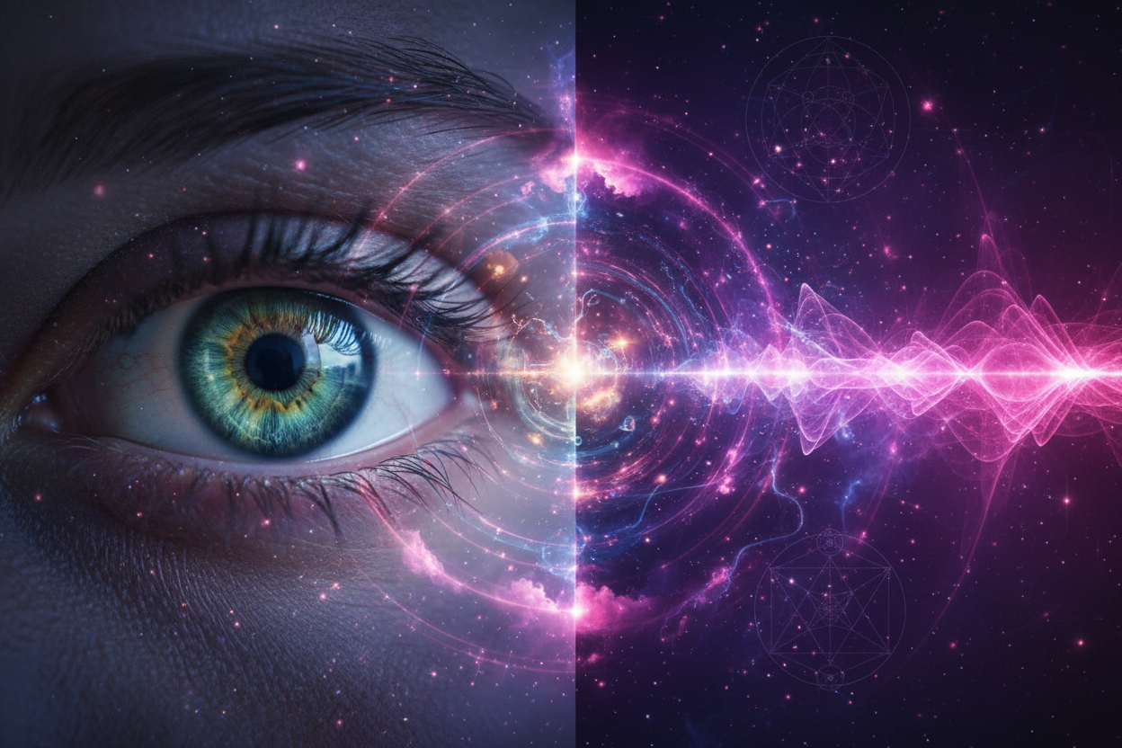 A Realidade Invisível: Por que 99% do que existe está além dos nossos sentidos?