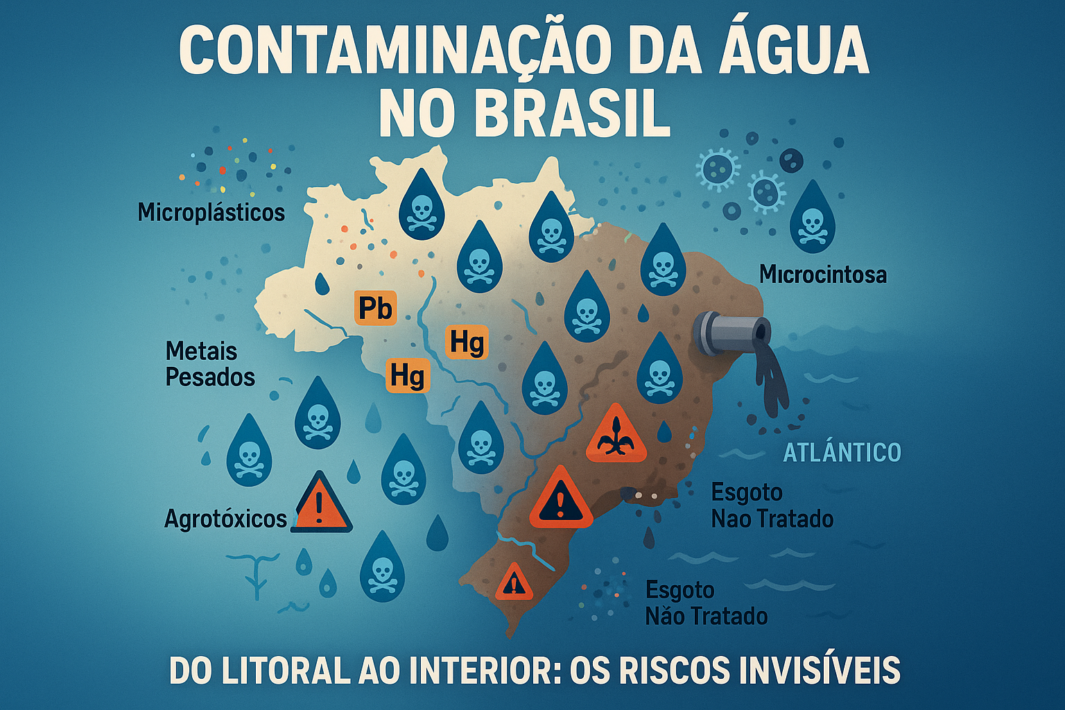 A Verdade Sobre a Água no Brasil: Por Que Filtrar Não é Luxo, é Necessidade Vital