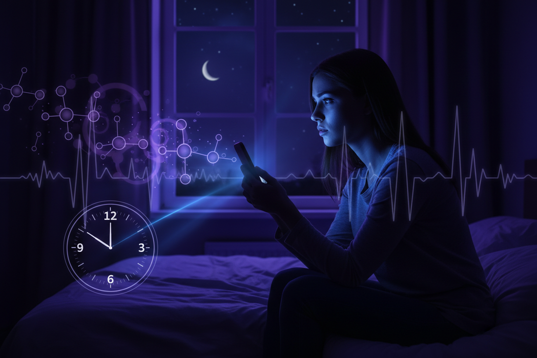 Celular Antes de Dormir: Como a Luz Azul Destrói Seu Sono (E O Que a Ciência Recomenda)