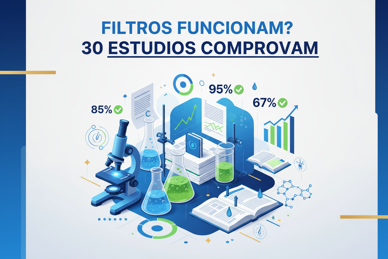 A Ciência Por Trás dos Filtros de Chuveiro: Estudos Que Comprovam a Eficácia
