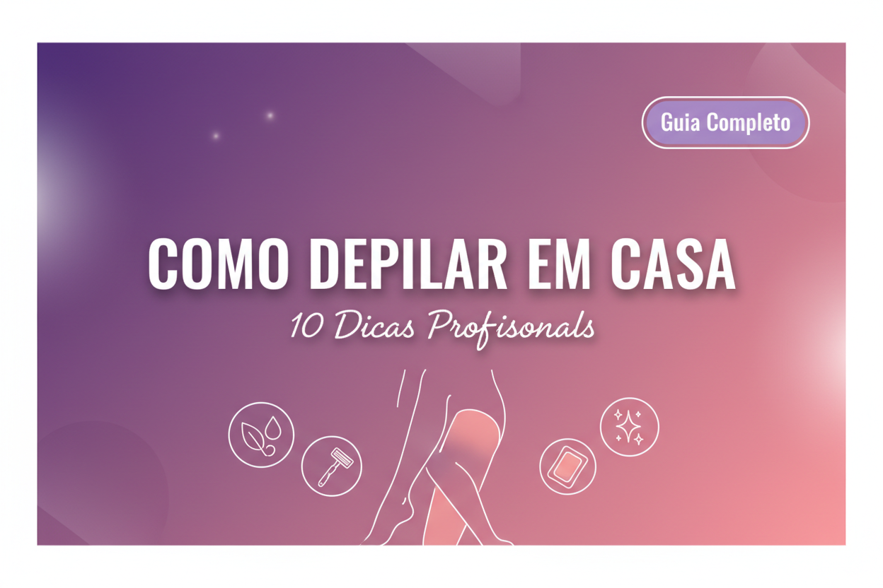 Como Depilar em Casa: 10 Dicas Profissionais Para Pele Lisa