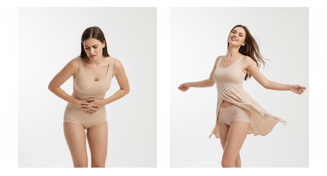 Por Que Mulheres Estão Trocando Cintas Apertadas por Esta Calcinha Inteligente de Magnetoterapia