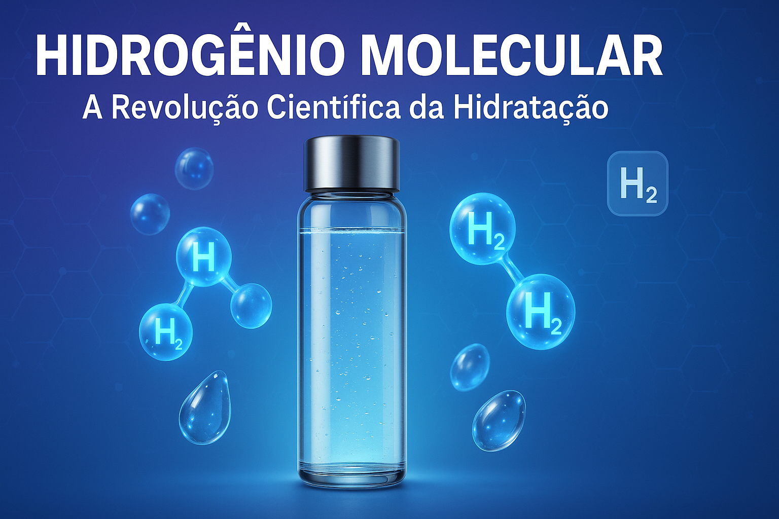 A Descoberta Científica Que Está Revolucionando a Hidratação: Hidrogênio Molecular H₂