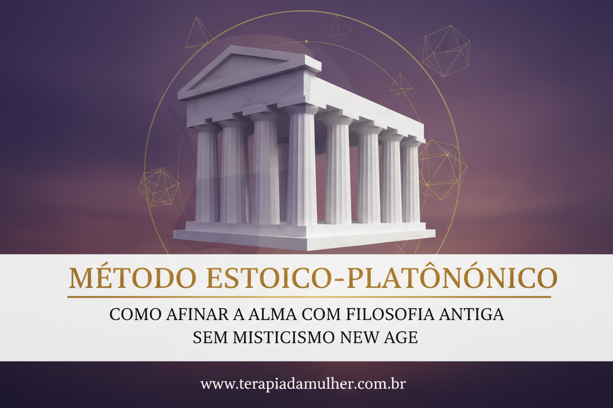 Método Estoico-Platônico: Como Afinar a Alma com Filosofia Antiga (Sem Misticismo New Age)