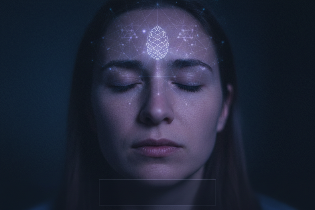 Pessoa com mente inquieta à noite - luz artificial e ruído mental