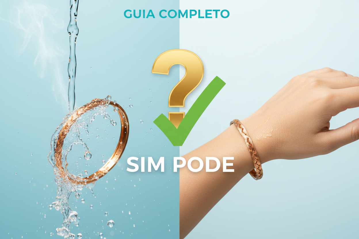 Pode Tomar Banho com Pulseira de Cobre? Guia Completo de Cuidados e Manutenção