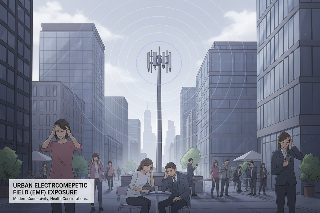 Radiação EMF de Antenas 5G: O Que 38 Estudos Científicos Revelam Sobre Saúde