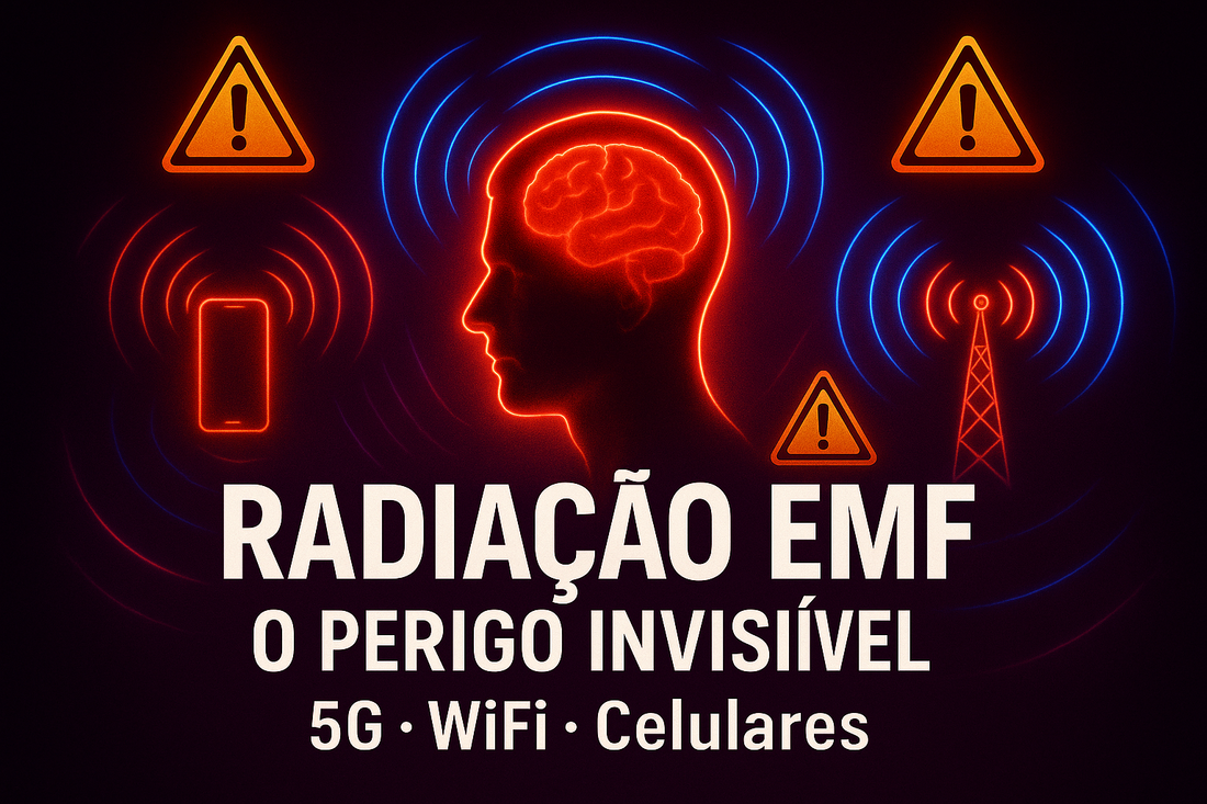 Radiação EMF: Os Perigos Invisíveis do 5G, WiFi e Celulares | Guia Científico Completo