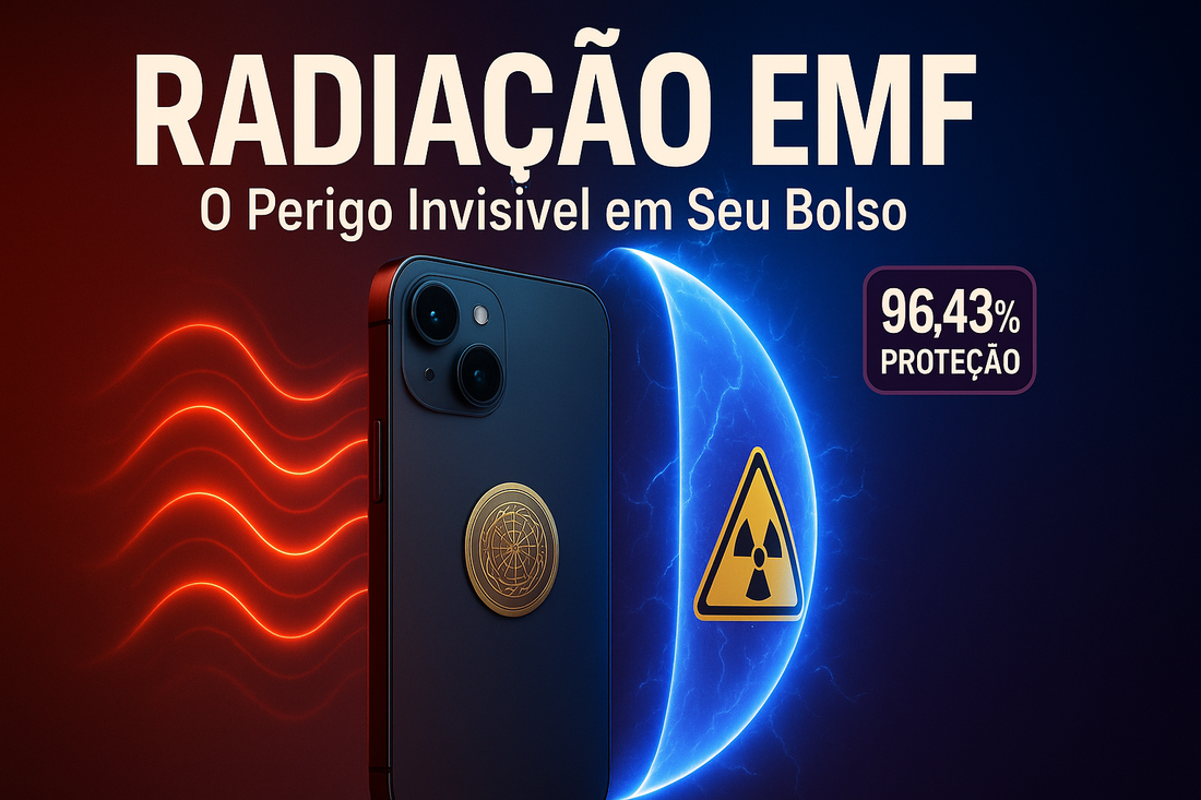 O Perigo Invisível Que Está em Seu Bolso: A Verdade Sobre Radiação EMF de Celulares