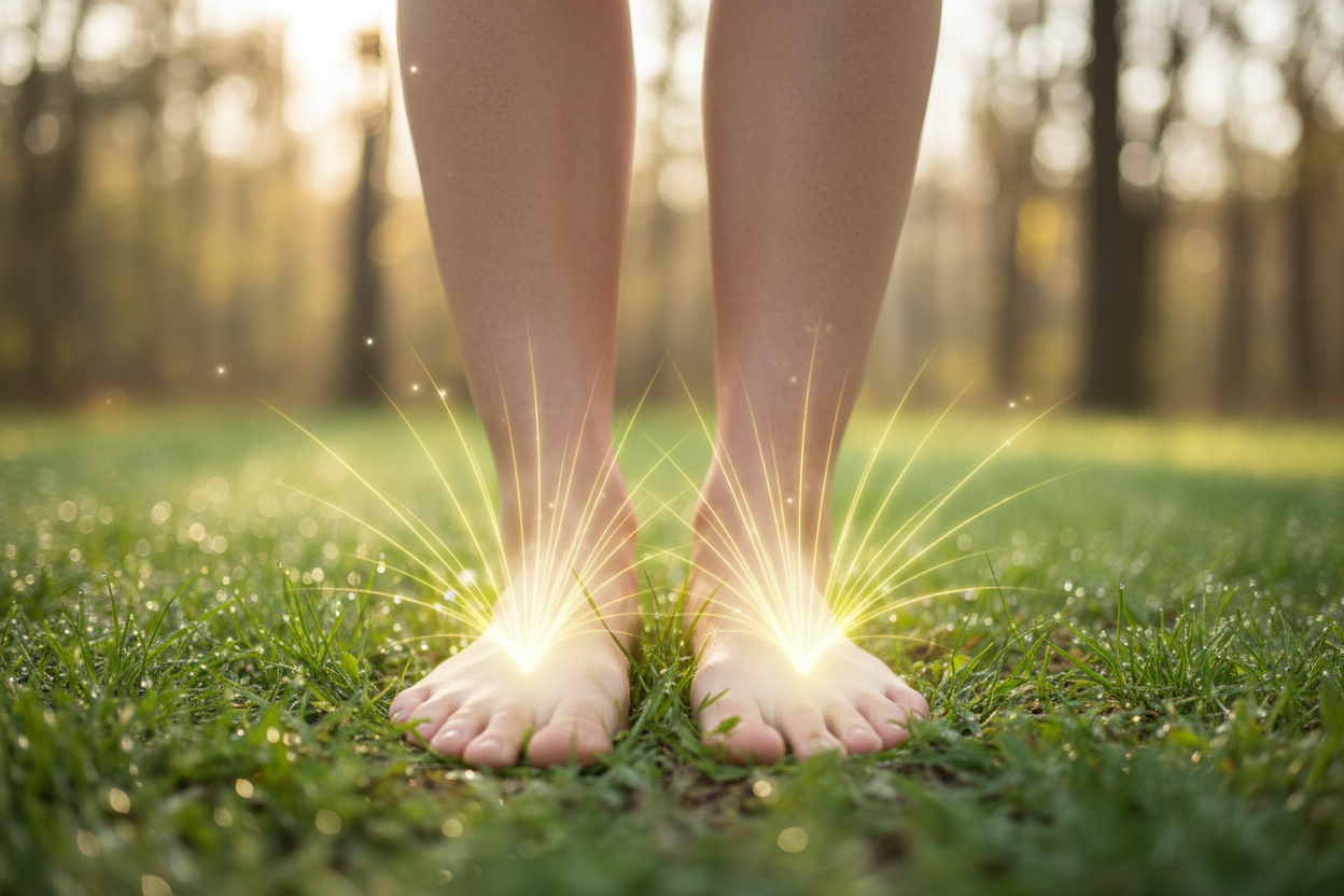 Tênis de Aterramento: Guia Completo de Grounding Shoes | Benefícios Científicos e Como Usar