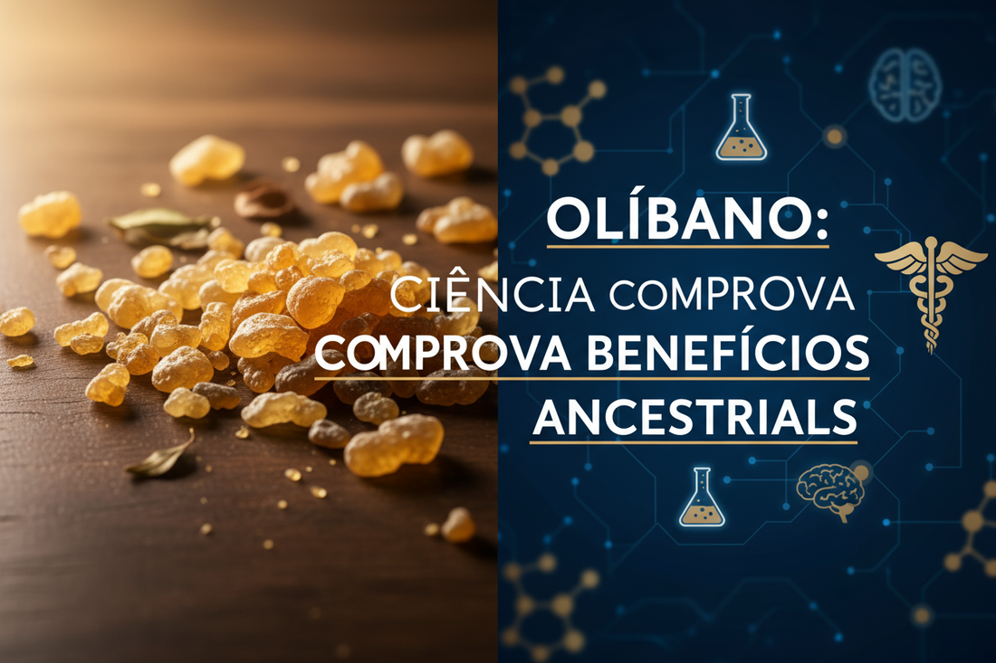 OLÍBANO: CIÊNCIA COMPROVA BENEFÍCIOS ANCESTRAIS