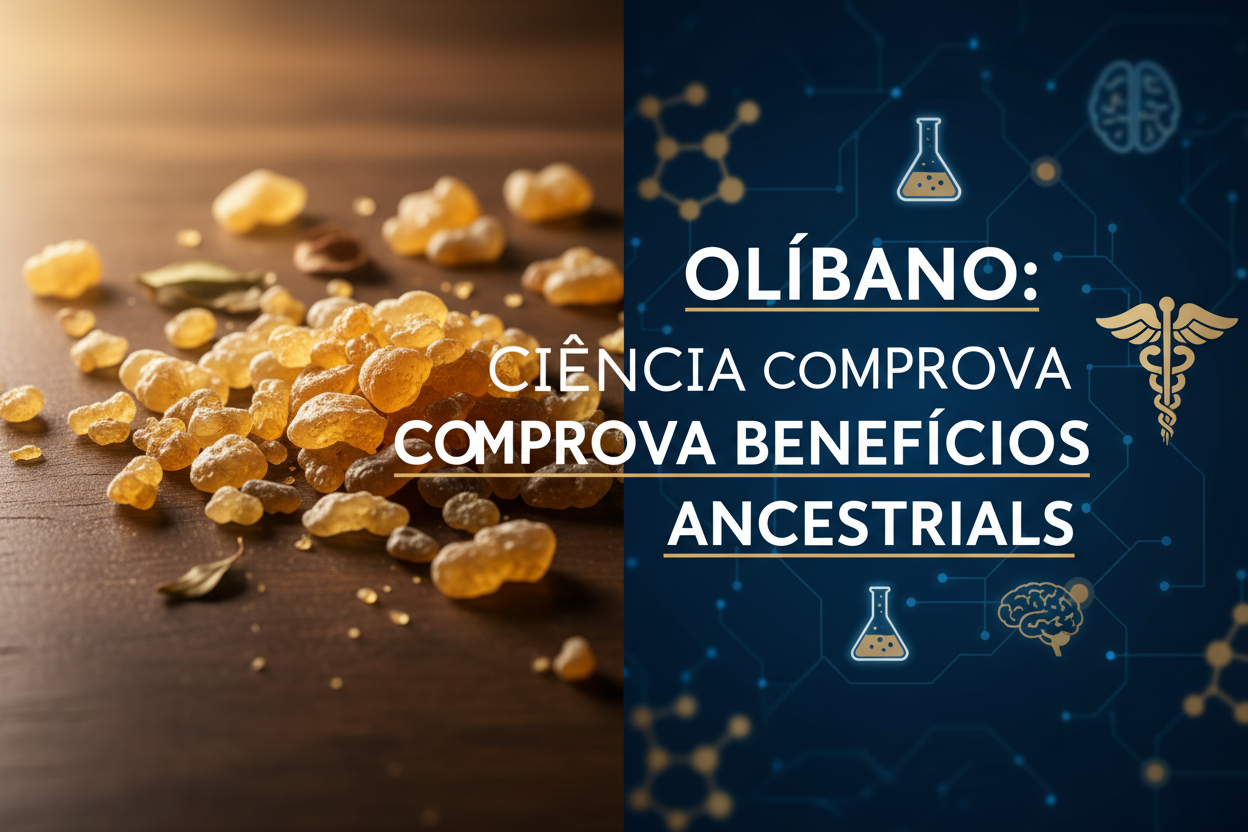 OLÍBANO: CIÊNCIA COMPROVA BENEFÍCIOS ANCESTRAIS