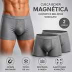 Cueca Boxer Magnética | Conforto e Bem-Estar Masculino | Kit 2 Peças