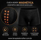 Cueca Boxer Magnética | Conforto e Bem-Estar Masculino | Kit 2 Peças