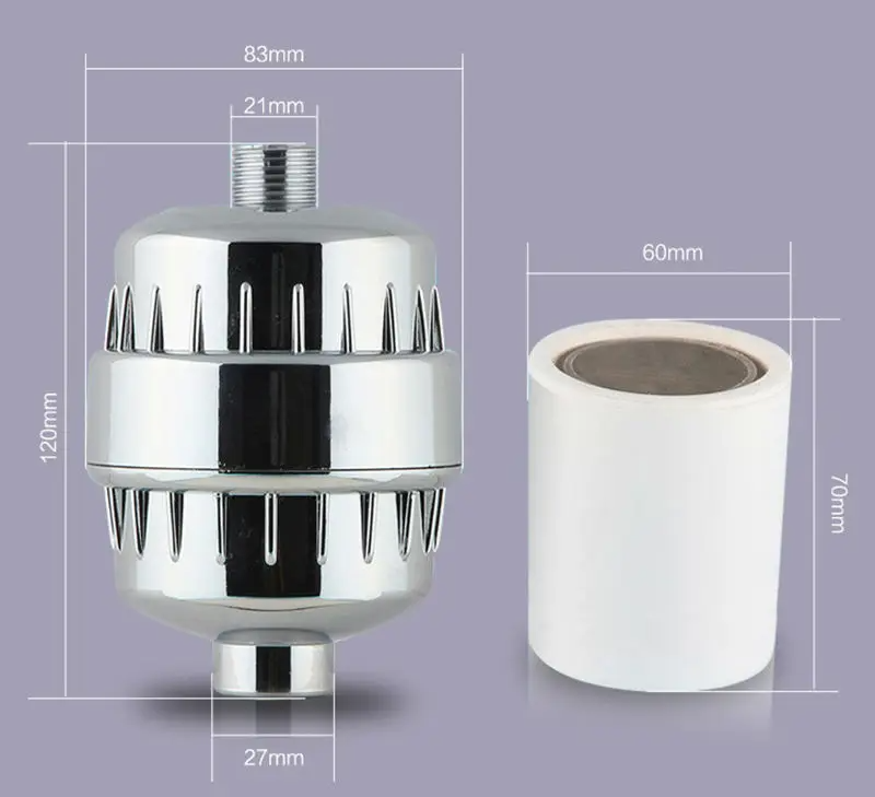 Filtro de Chuveiro 25 Estágios Zeo Purific™ | A Água Pura Que Você Merece
