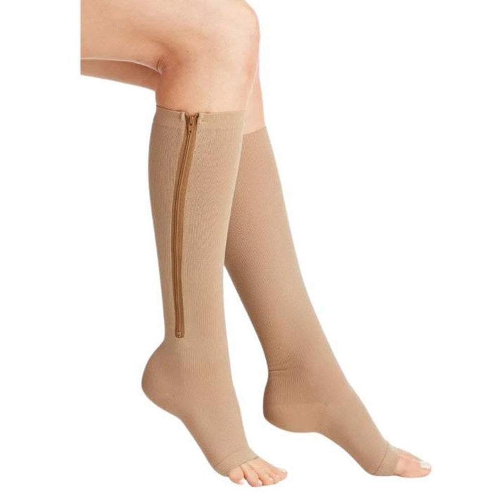 Meia de compressão com zíper - C-Socks™