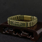 Pulseira de Cobre Tibetana - Om Mani Padme Hum