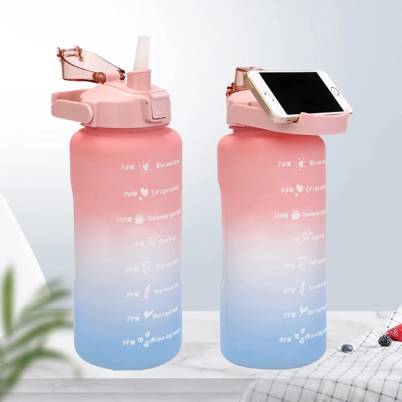 Beba 2 litros de agua al día - Terapia para mujeres Motivational Squeeze™