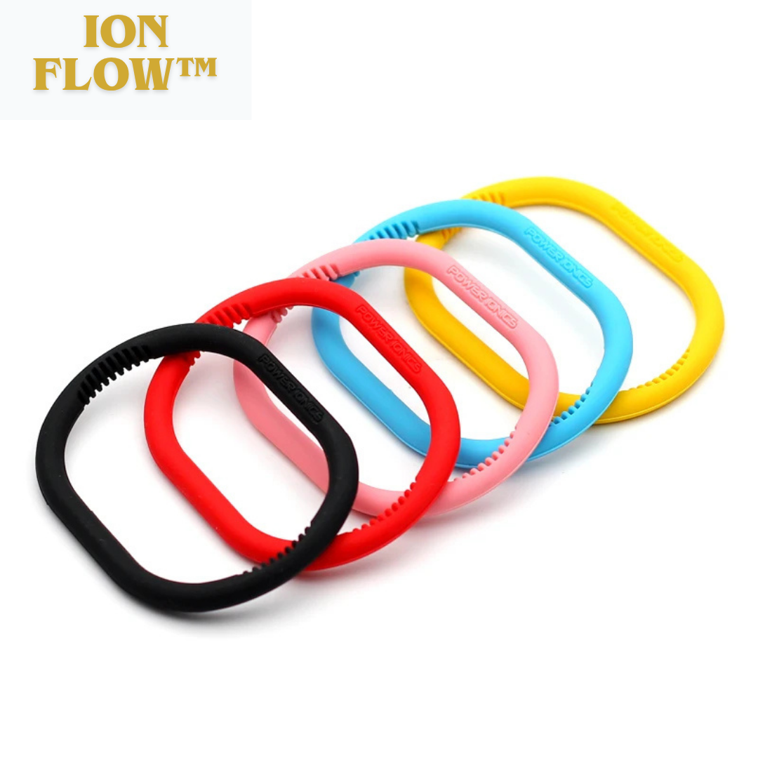 IonFlow™ - Pulseira Magnética Terapêutica de Íons Negativos | Titânio e Germânio para Bem-estar