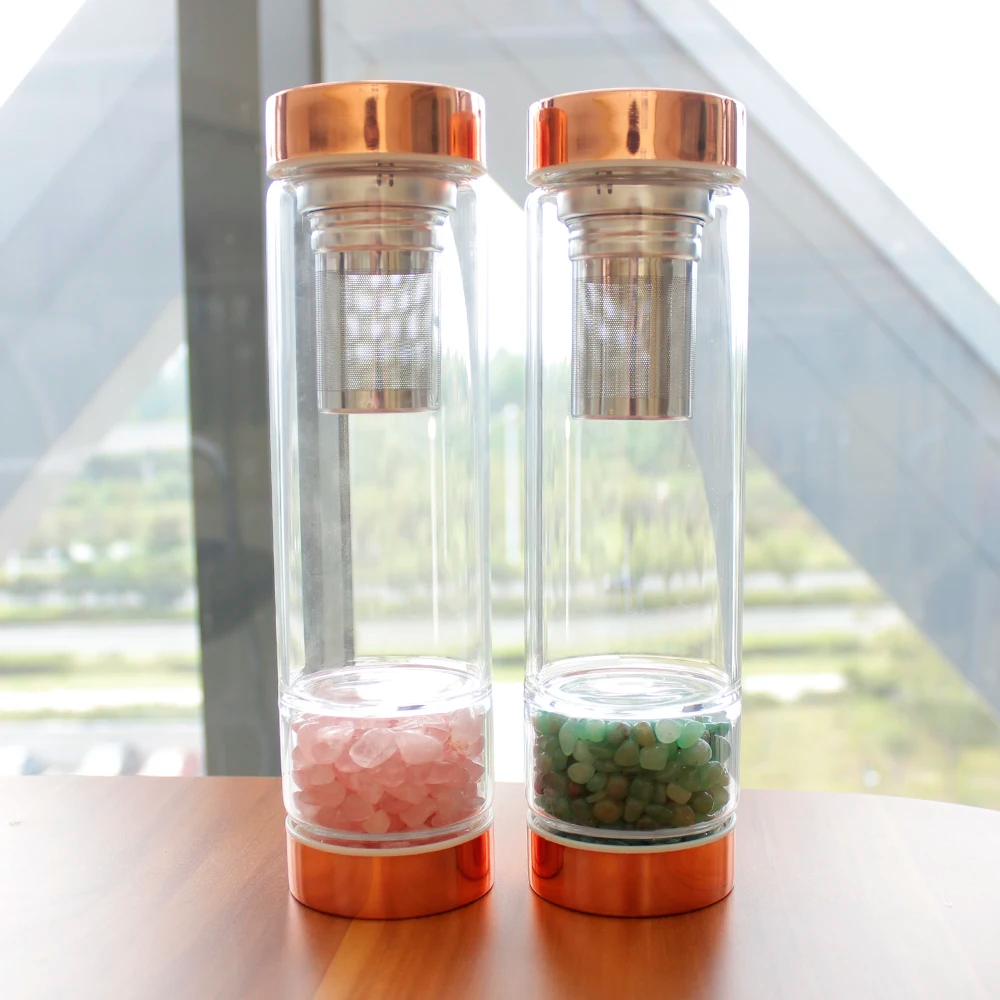 Vibrational Bottle Infused with Crystals - Women's Therapy