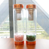 Vibrational Bottle Infused with Crystals - Women's Therapy