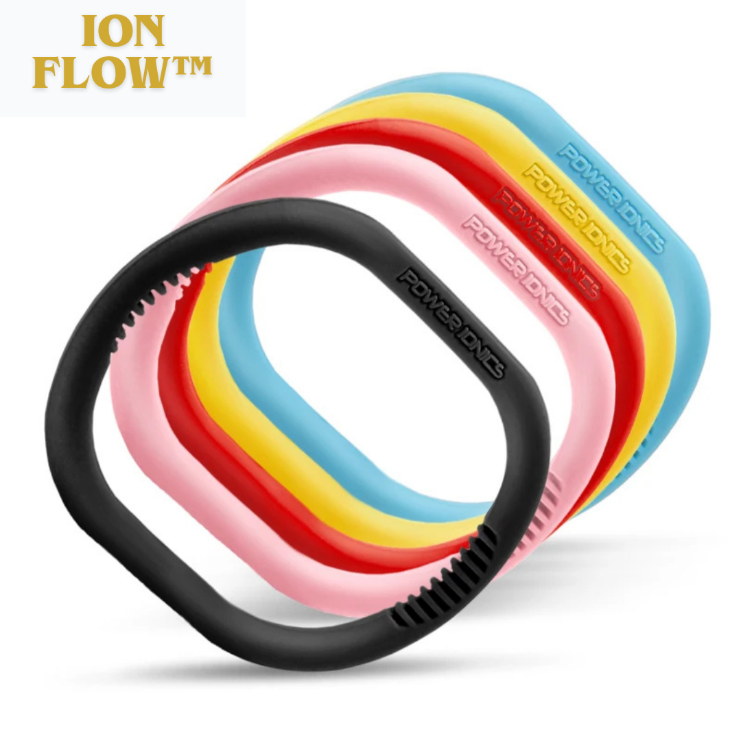IonFlow™ - Pulseira Magnética Terapêutica de Íons Negativos | Titânio e Germânio para Bem-estar