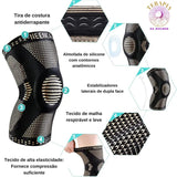 Joelheira com fios de cobre - Life Copper™
