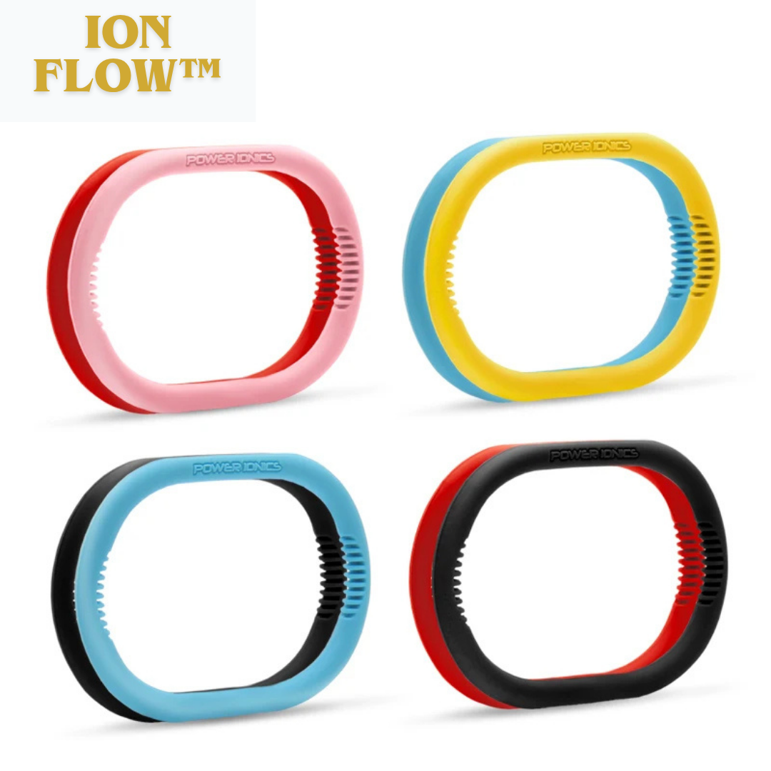 IonFlow™ - Pulseira Magnética Terapêutica de Íons Negativos | Titânio e Germânio para Bem-estar