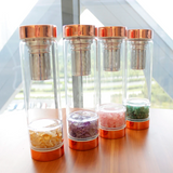 Vibrational Bottle Infused with Crystals - Women's Therapy