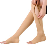 Meia de compressão com zíper - C-Socks™ - 2 Pares
