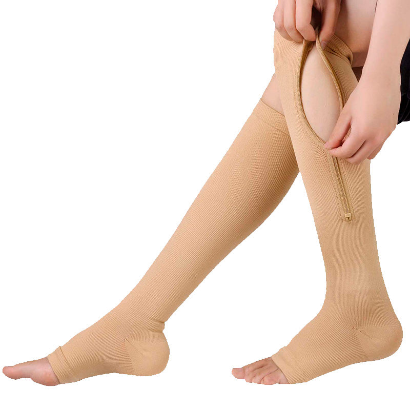 Meia de compressão com zíper - C-Socks™