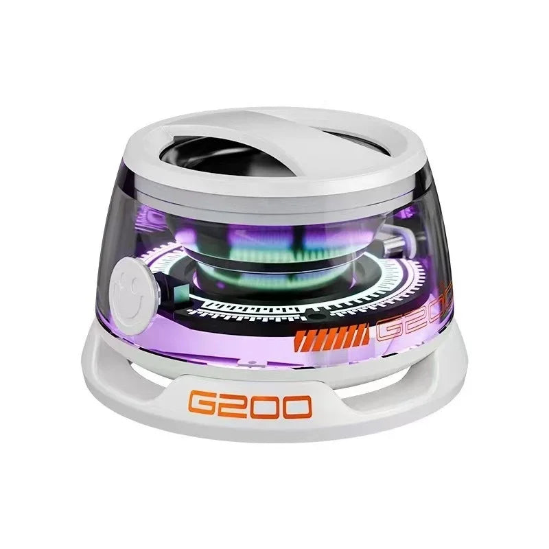 Caixa de Som Bluetooth Portátil com LED RGB | Magnética, à Prova d'Água e Mini Speaker