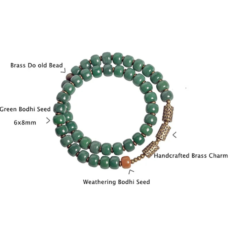 Pulseira Bodhi Sagrada - Sementes para Meditação e Transformação Espiritual