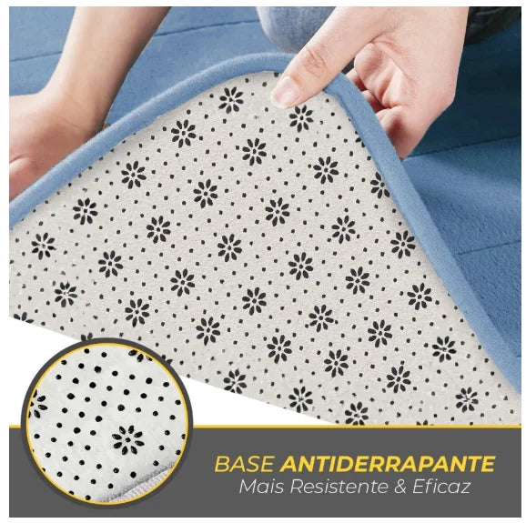 Tapete de Banheiro Absorvente Antiderrapante | Soft Essencial