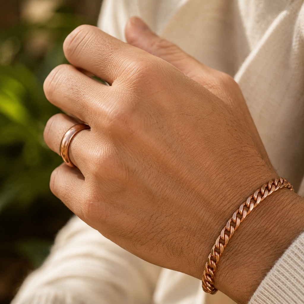 Anel de Cobre Puro CopperVital™