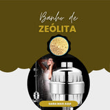 Filtro para chuveiro 25 estágios Zeo Purific™ | 1 Refil Extra Grátis 🎁