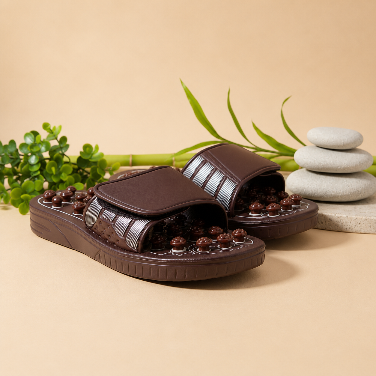 Chinelo Massageador com Acupuntura e Reflexologia | Terapia da Mulher