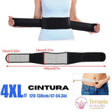 Cinta Magnética com Infravermelho Longo e Turmalina - Terapia da Mulher
