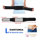 Cinta Magnética com Infravermelho Longo e Turmalina - Terapia da Mulher