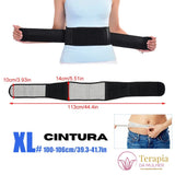 Cinta Magnética com Infravermelho Longo e Turmalina - Terapia da Mulher
